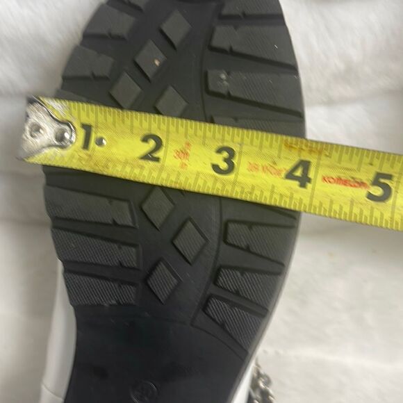 Sergio Todzi GF0707 white studded ankle boots with adjustable buckle str… - Picture 10 of 12